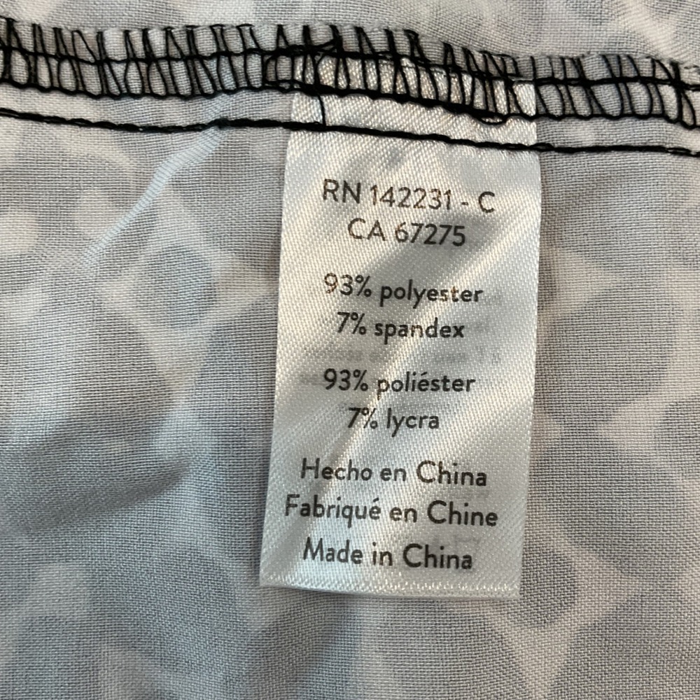 RipSkirt Hawaii Length 2 Wrap Skirt Mosaic Black White Large Swimsuit Coverup - Picture 8 of 9